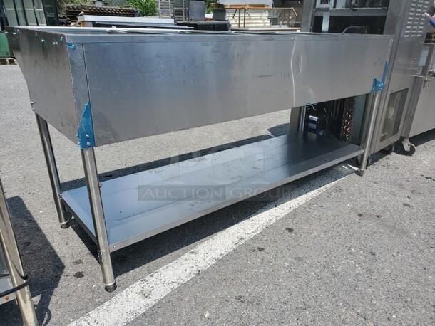 Avantco 5/Pan Open Well Electric Steam Table W/ Undershelf Very nice condition! - Image 5 of 8