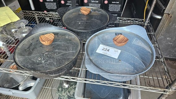  Lot of 3 Party Trays