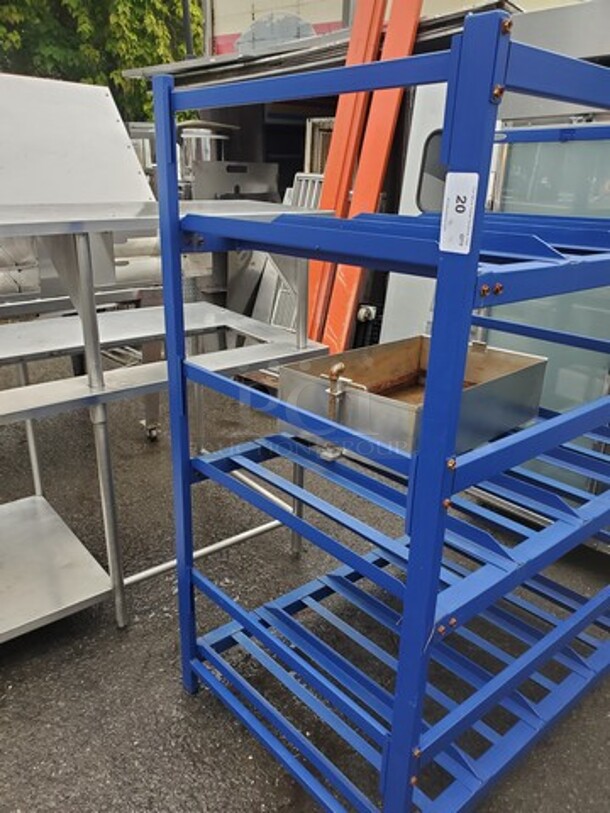 Heavy Duty Blue Rack - Image 3 of 3