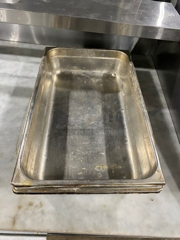 Commercial Steam Table/ Prep Table Food Pans! All Stainless Steel! - Image 2 of 5