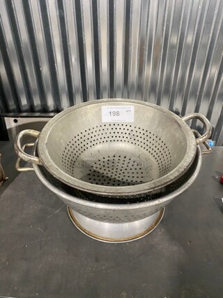Heavy-Duty Stainless-Steel Colander/Strainer!
