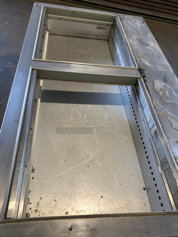 Beverage Air Commercial Refrigerated Sandwich Prep Table! With 2 Door Underneath Storage Space! All Stainless Steel! On Casters! Model: SPE6024M SN: 8911336 115V 60HZ 1 Phase - Image 5 of 9