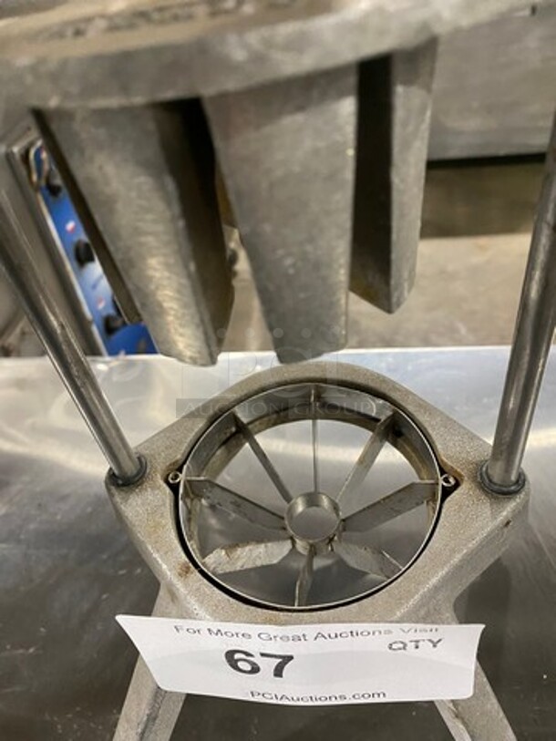 Nemco Commercial Countertop Manual Vegetable/Fruit Slicer/Cutter! All Stainless Steel! - Image 3 of 6