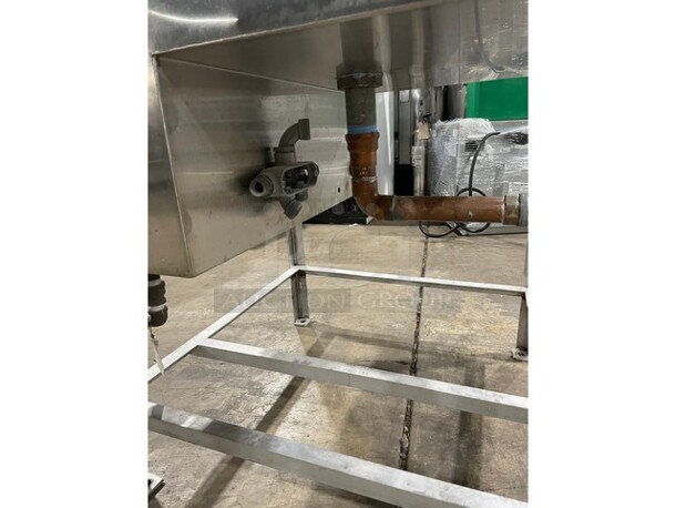 BEAUTIFUL! NEW! 2022 INSINGER Energy star Stainless Steel Commercial Straight Pass-Through Dishwasher W/ Tank! MODEL 50-20N2-NSU 440V/3Ph - Image 8 of 9