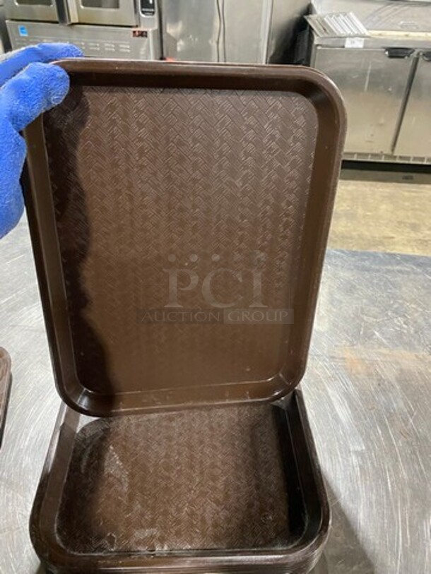 Carlisle Brown Poly Food Serving Trays! 11x Your Bid! - Image 3 of 5