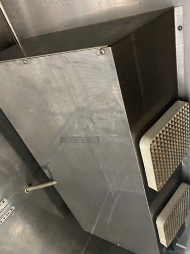Blue Air Commercial 2 Door Reach In Refrigerator! With Poly Coated Racks! All Stainless Steel! On Casters! Model: BASR2 SN: LTR203040054! Not Tested!  115V 60HZ 1 Phase - Image 7 of 10