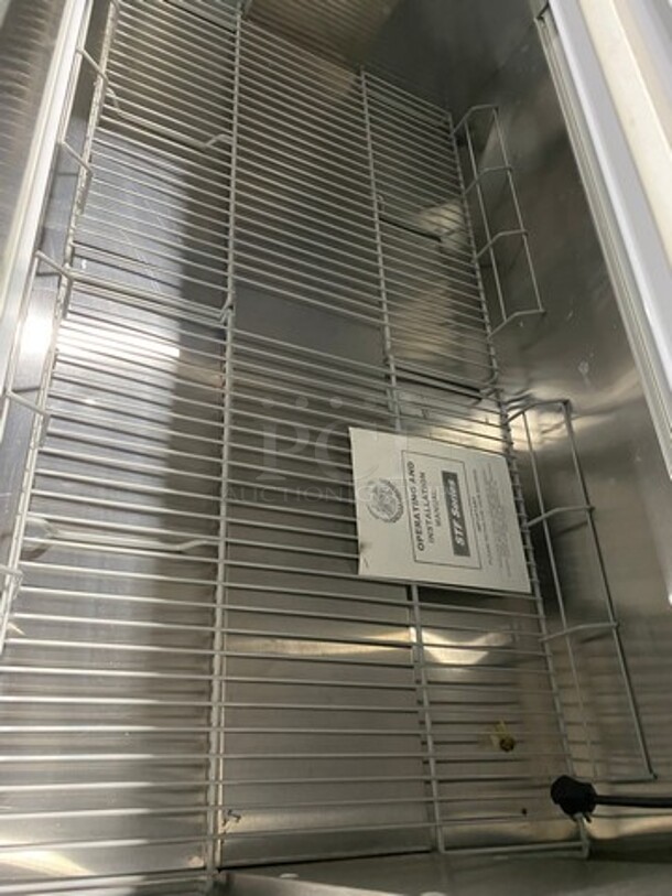 GREAT! NEW! NEVER USED! SCRATCH-N-DENT! Beverage Air Commercial Refrigerated Milk Cooler! With Dual Side Access Doors! Stainless Steel Body! On Casters! Model: STF58 SN: 7203648 115V 60HZ 1 Phase - Image 5 of 8