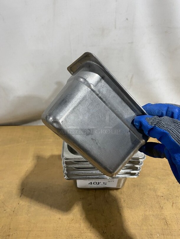 Commercial Stainless Steel Steam Table/Hotel Pans! 5X Your Bid! - Image 4 of 8