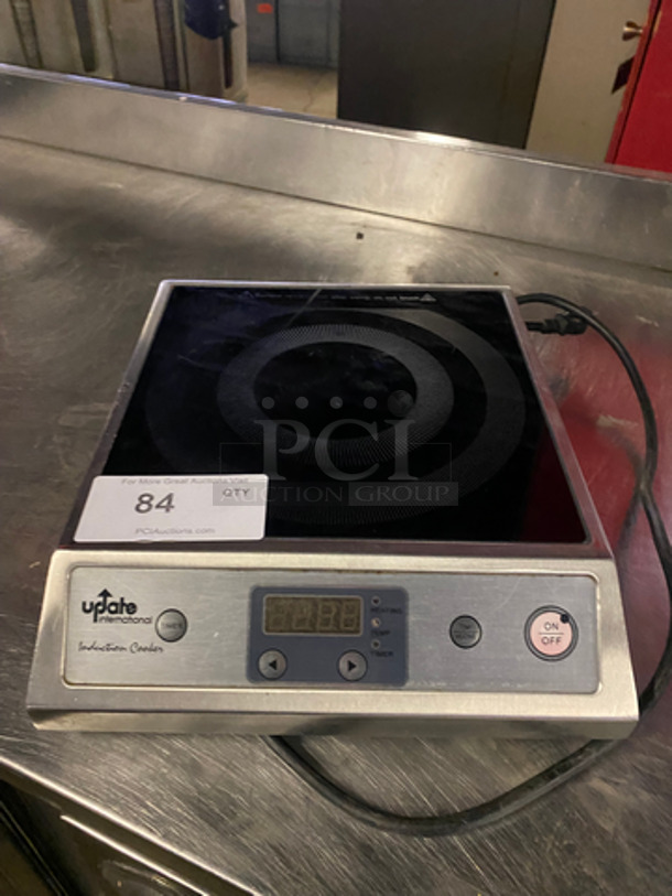 Update Commercial Countertop Electric Powered Single Burner Induction Range! 12.5x15! 120V 60HZ - Image 1 of 6