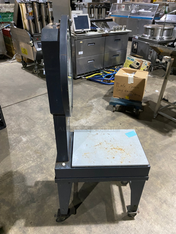 Detecto Commercial Scale! Max Capacity 300Lbs! On Casters! Model: 1106DK SN: 9605174 - Image 4 of 8