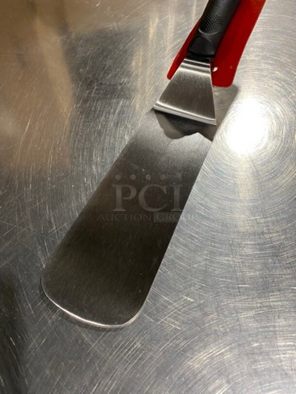 NEW! Metal Griddle Spatula! With Black Poly Handle! 3x Your Bid! - Image 2 of 6