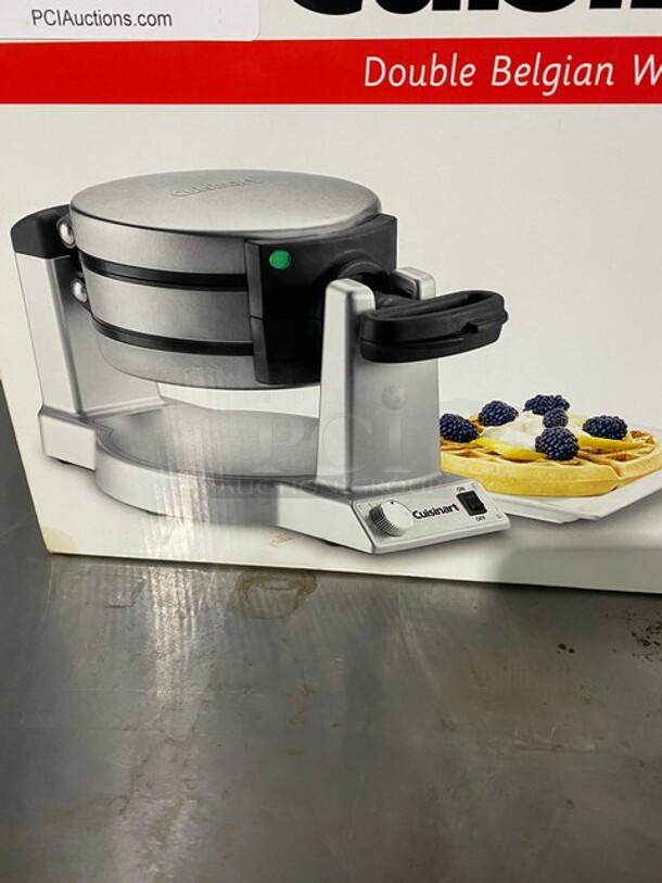 Cuisinart Double Belgian Waffle Maker! - Image 2 of 9