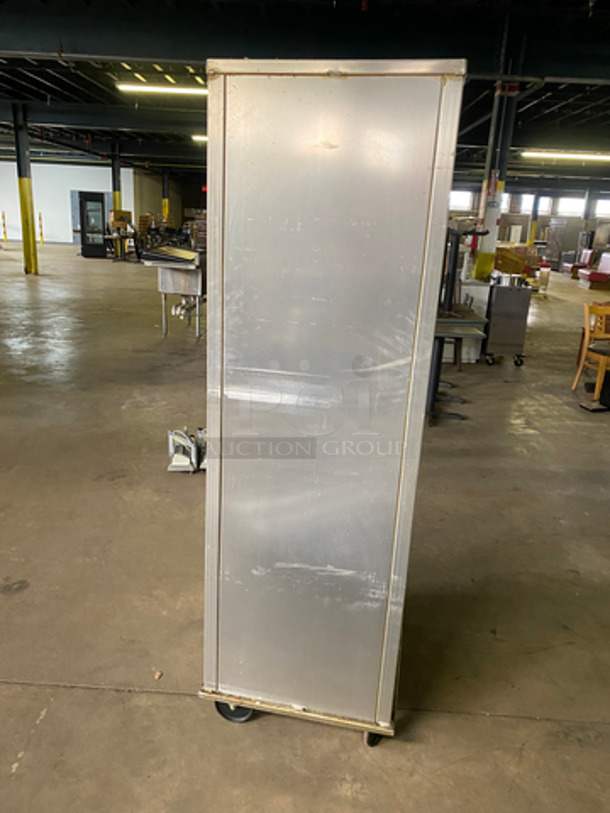 Lockwood Commercial Enclosed Pan Transport Rack! With 2 Half View Through Doors! All Stainless Steel! On Casters! Model: CA72RR18R - Image 2 of 7