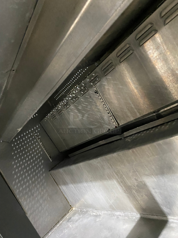 Continental Commercial Refrigerated Sandwich Prep Table! With 2 Door Underneath Storage Space! All Stainless Steel! On Casters! Model: SW4812 SN: 15712812 115V 60HZ 1 Phase - Image 8 of 10