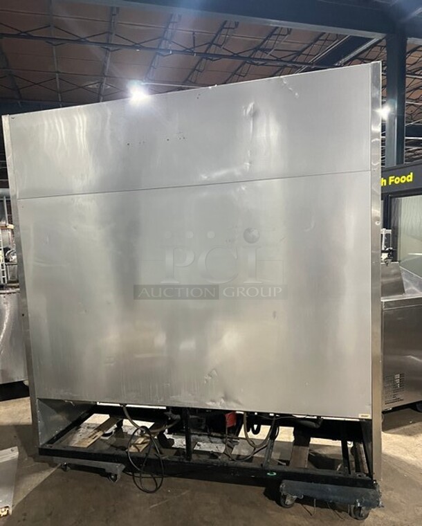 True Commercial 3 Door Reach In Cooler! With Poly Coated Racks! All Stainless Steel! Model: TS72 SN:12884807 115v - Image 3 of 12