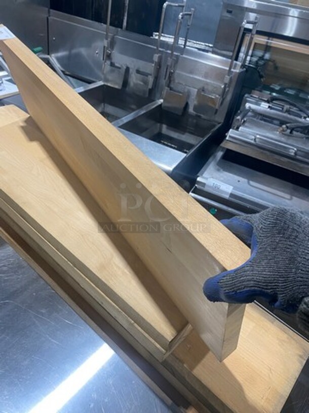 Various Size High Quality Butcher Block Cutting Boards! 7x Your Bid - Image 4 of 4