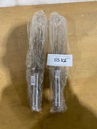 New Stainless Steel Whisk! 2X Your Bid!