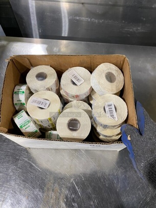 ALL ONE MONEY! Dura Peel Days Of The Week Labels! - Image 4 of 5