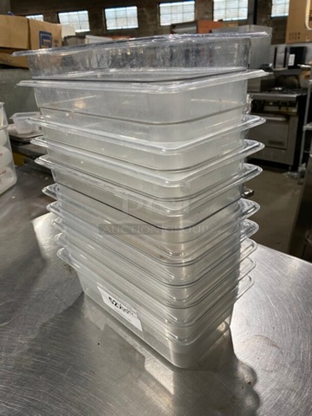 Cambro Assorted Size Clear Food Containers! 10x Your Bid! - Image 2 of 7
