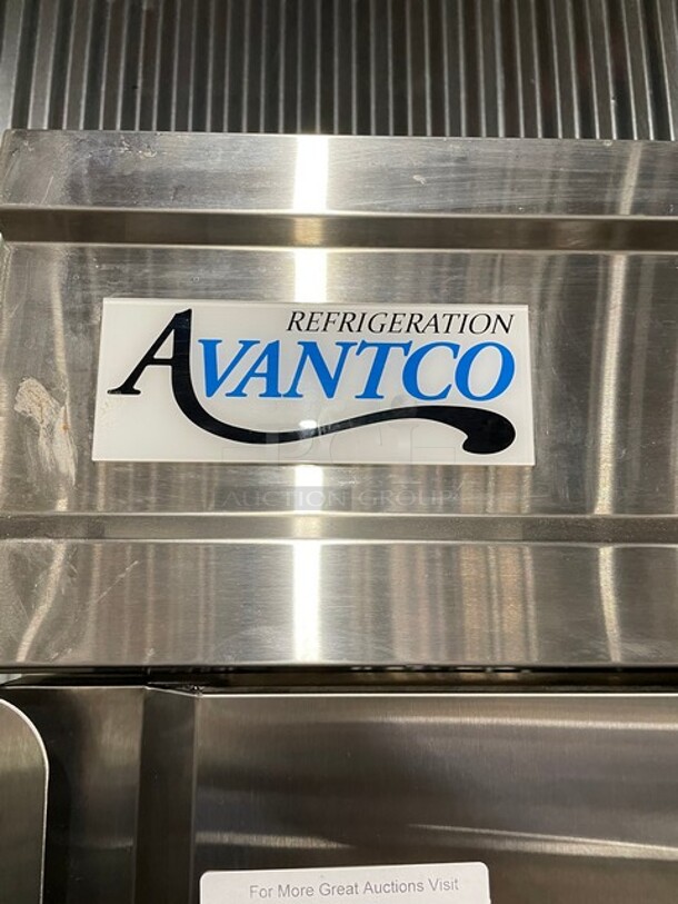 Avantco Stainless Steel Reach In Freezer! On Casters! MODEL 178SS1FHC SN: 6588170221080121 - Image 7 of 10