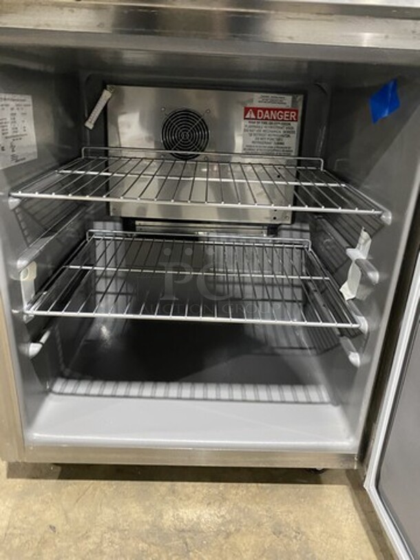 LATE MODEL! Delfield One Door Lowboy/Worktop Cooler! Model 406Star2 Serial 2204820201897! On Casters!  - Image 5 of 8