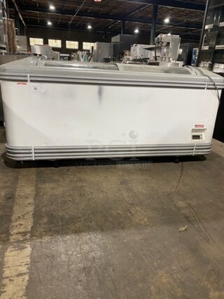 AHT Commercial Reach Down Chest Freezer Display Merchandiser!