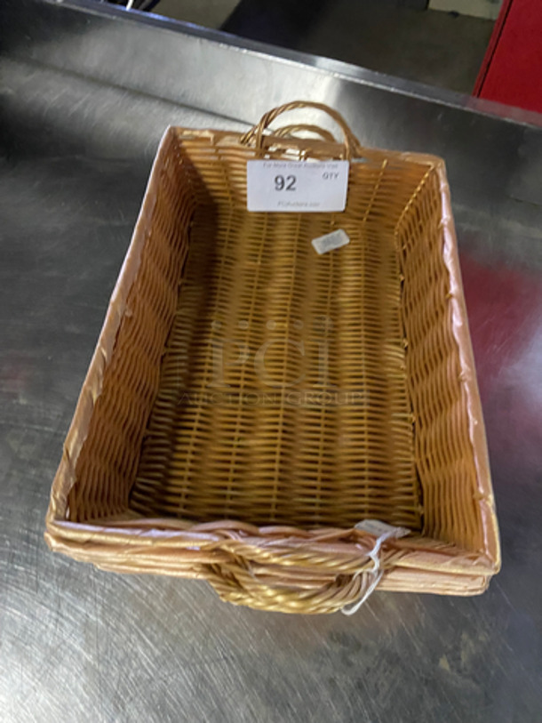 Multi-Purpose Use Woven Baskets! 4x Your Bid! - Image 2 of 5