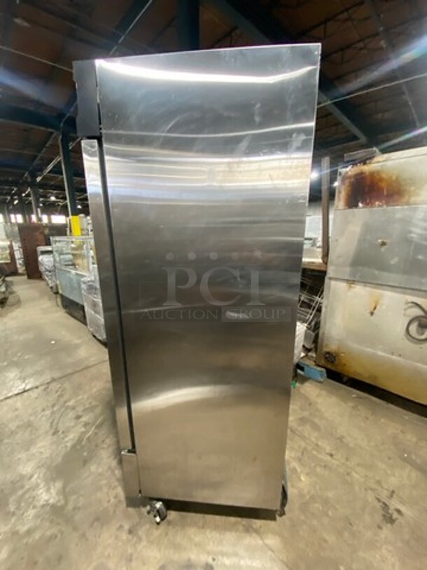 COOL! Maxx Cold Commercial Single Door Reach In Freezer! All Stainless Steel! On Casters! Model: MXSF23FD SN: 170421623 115V 60HZ 1 Phase - Image 3 of 10