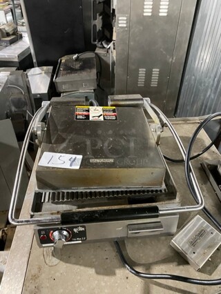Star Pro Max Two Sided Panini Grill! MODEL 9DPGT14 SN:9DPGT140822A0014 120V 