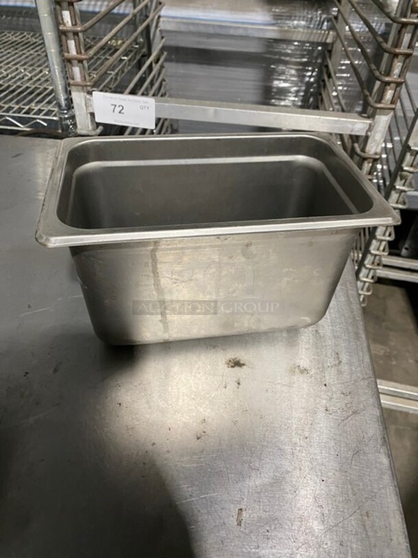 Lot Of Commercial Stainless Steel Winco Drop In! All One Bid! - Image 5 of 5