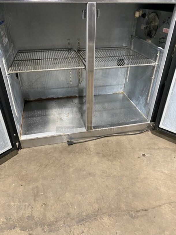 Beverage Air Commercial 2 Door Bar Back Cooler! Stainless Steel! Model: BB48 SN: 6003365 115V 60HZ 1 Phase - Image 5 of 8