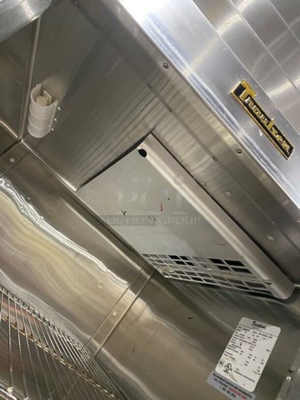 Traulsen Commercial Single Door Reach In Refrigerator! Solid Stainless Steel! On Legs! Model: RHT132WUTFHS SN: T94900E05 115V 60HZ 1 Phase - Image 6 of 9