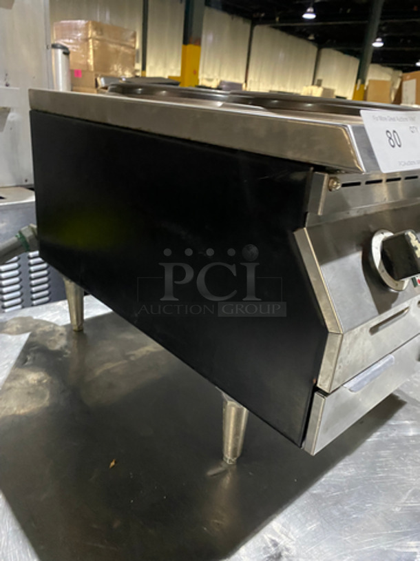 Garland Commercial Countertop Electric Powered Range, Double Burner! All Stainless Steel! On Legs! Model: ED15HSE SN: 0807100101267 208V 60HZ 3 Phase - Image 2 of 9