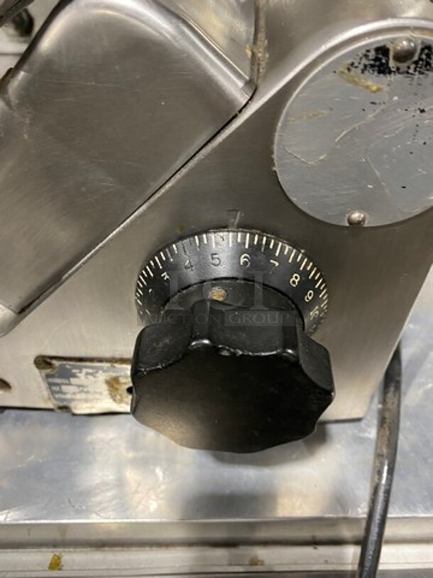 Globe Commercial Countertop Deli/ Meat Slicer! All Stainless Steel! - Image 7 of 9