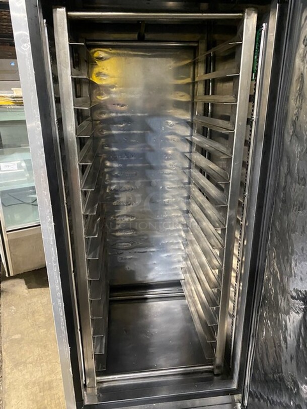 Turbo Air Commercial Single Door Reach In Cooler! All Stainless Steel! Model: MSR23NM SN: NR23809001! 110/120V 60HZ 1 Phase! On Casters! - Image 5 of 9