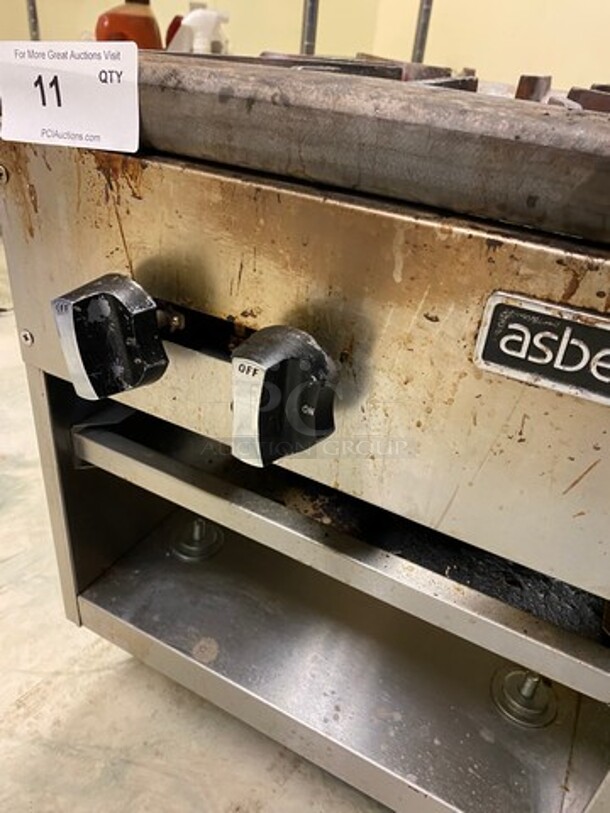 LATE MODEL! 2020 Asber Commercial Gas Powered Single Burner Stock Pot Range! Stainless Steel! On Casters! WORKING WHEN REMOVED! - Image 6 of 10