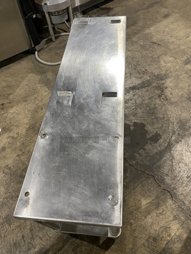 All Stainless Steel Slim Style Under The Counter Shelf!   - Image 5 of 6