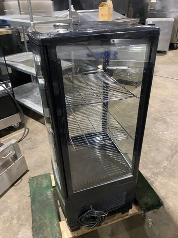 Commercial Display Case Merchandiser! Glass All Around Showcase Style! With Front And Rear Access Doors! - Image 2 of 6