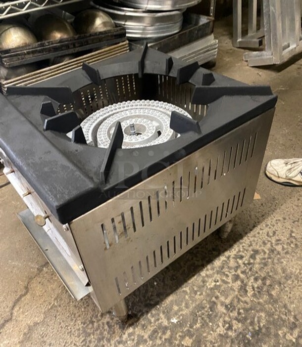 18" Single Burner Cast Iron Gas Stock Pot Range/Stove! - Image 3 of 7