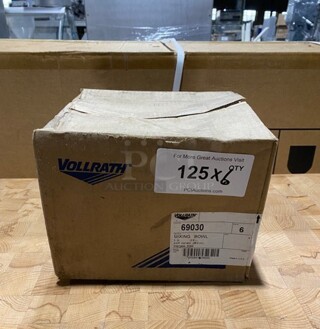 NEW! Vollrath 3QT Stainless Steel Mixing Bowls! 6x Your Bid! MODEL 69030 SN: 029419038336