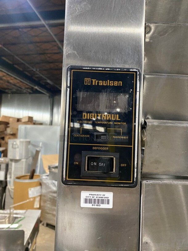 Traulsen Stainless Steel Two Door Reach In Freezer! On Commercial Casters! Working When Removed! MODEL ALT232WUT SN:227187 208-115V 1PH - Image 8 of 10