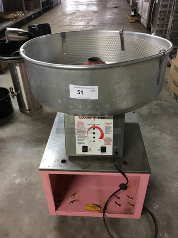 AWESOME! Gold Medal Commercial Cotton Candy/Candy Floss Machine! Electric Powered! All Stainless Steel! Model: 3017SS SN: 25206 120V 60HZ - Image 1 of 8