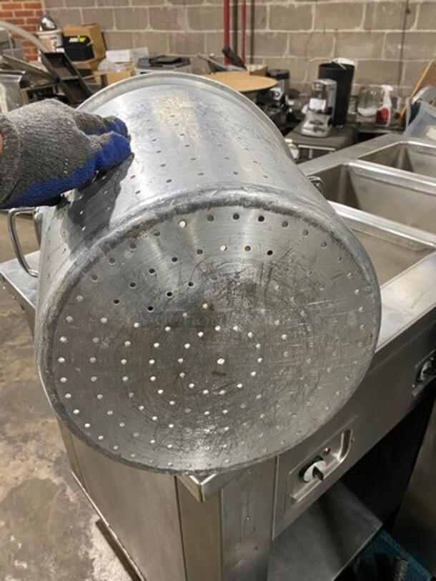 Metal Perforated Pot Insert! With Handles! - Image 4 of 4