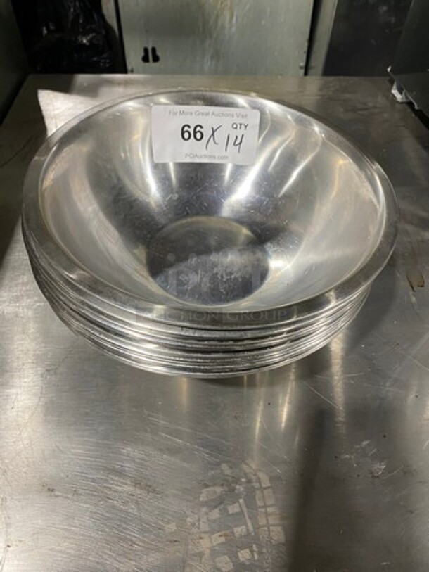 Stainless Steel Mixing Bowls! 14x Your Bid! - Image 1 of 5