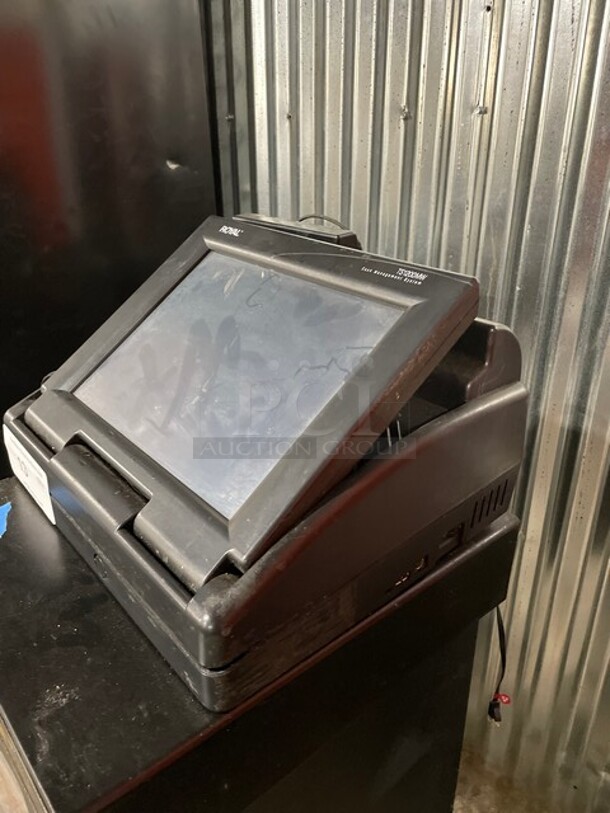 Royal Touchscreen Cash Register! MODEL TS1200MW SN:150901462 115V - Image 4 of 9