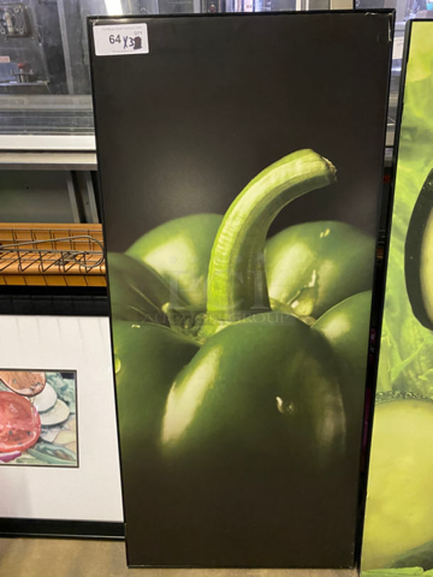 Wall Mount Restaurant Decor! 3x Your Bid! - Image 2 of 5