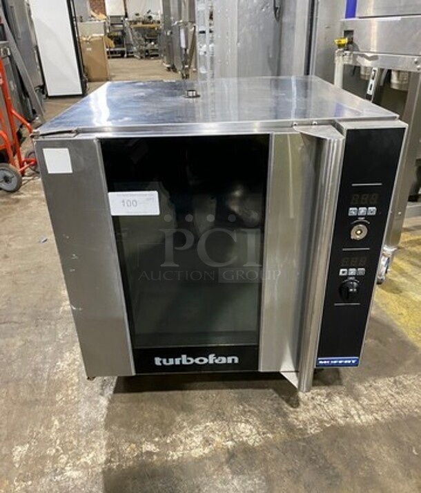 Turbofan Commercial Electric Powered Convection Oven! With View Through Doors! All Stainless Steel! - Image 1 of 8