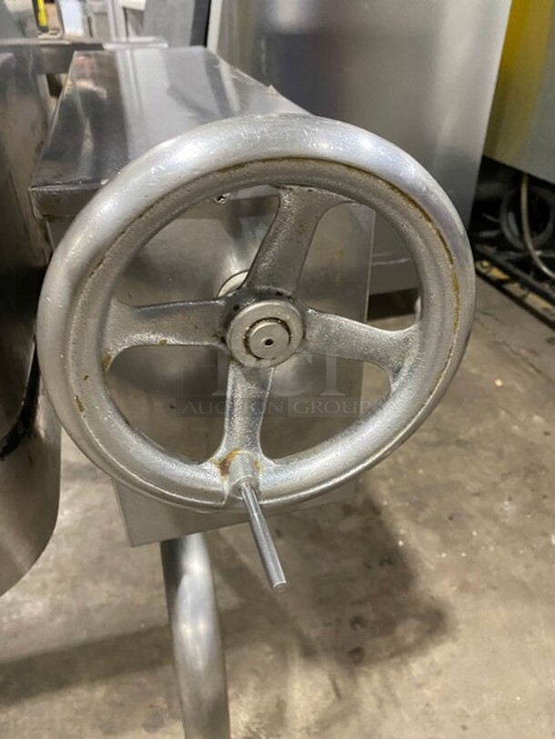 Groen Commercial Electric Powered Skillet/Braising Pan! All Stainless Steel! On Legs! - Image 7 of 8