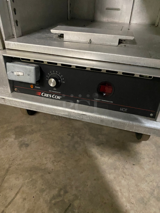 Cres Cor Commercial Insulated Warming/Proofing Cabinet! With 2 Half Doors! Holds Full Size Trays! All Stainless Steel! Model: 5495039 SN: HJGK5086A 120V 60HZ 1 Phase - Image 7 of 8