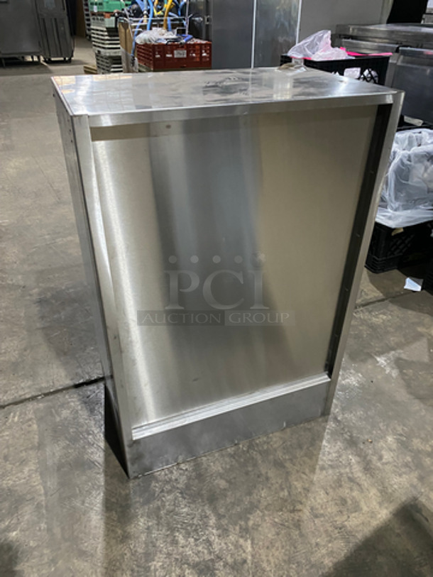 Commercial Heavy Duty 2 Door Wall Storage Cabinet! Solid Stainless Steel! - Image 4 of 7